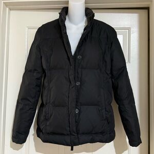 GAP Black Women's Quilted Puffer Jacket